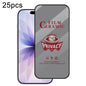 25pcs Full Coverage HD Privacy Ceramic Film