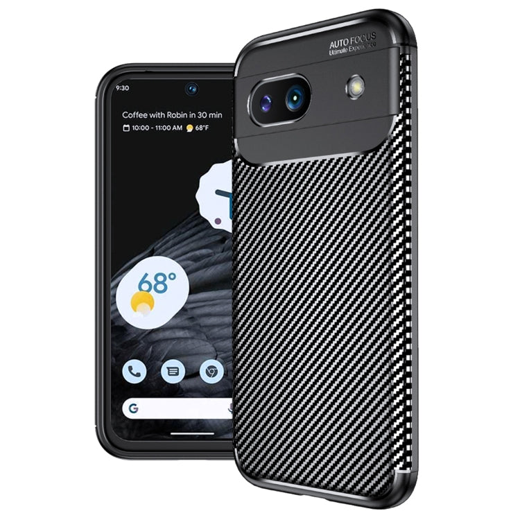 Carbon Fiber Texture Shockproof TPU Phone Case