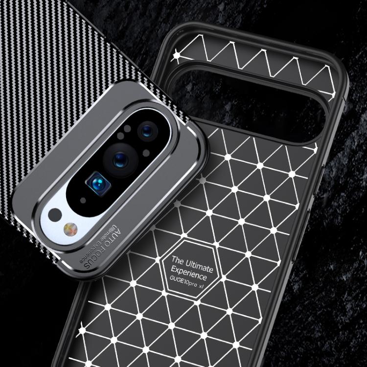 Carbon Fiber Texture Shockproof TPU Phone Case, For Google Pixel 10 Pro XL, For Google Pixel 10 / 10 Pro, For Google Pixel 9a, For Google Pixel 8a