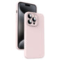 Microfiber Liquid Silicone Shockproof Phone Case, For iPhone 16 Pro, For iPhone 16 Plus, For iPhone 16, For iPhone 15 Pro Max