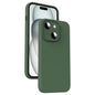 Microfiber Liquid Silicone Shockproof Phone Case, For iPhone 15 Pro, For iPhone 15 Plus, For iPhone 15, For iPhone 14 Plus
