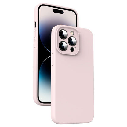 Microfiber Liquid Silicone Shockproof Phone Case, For iPhone 14, For iPhone 14 Pro, For iPhone 14 Pro Max, For iPhone 13 Pro Max