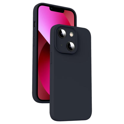 Microfiber Liquid Silicone Shockproof Phone Case, For iPhone 13 Pro, For iPhone 13, For iPhone 12, For iPhone 12 Pro Max