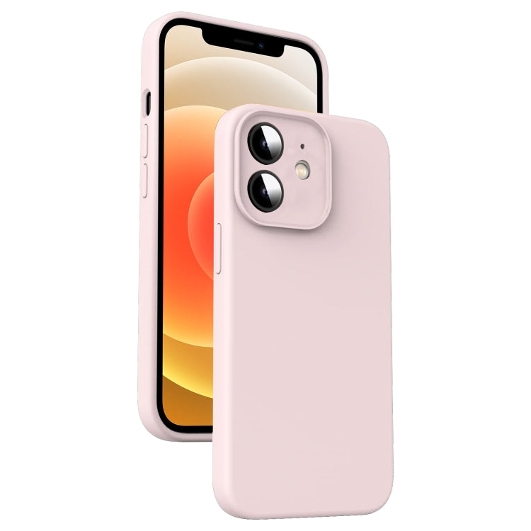 Microfiber Liquid Silicone Shockproof Phone Case, For iPhone 13 Pro, For iPhone 13, For iPhone 12, For iPhone 12 Pro Max