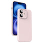Microfiber Liquid Silicone Shockproof Phone Case, For iPhone 16 Pro, For iPhone 16 Plus, For iPhone 16, For iPhone 15 Pro Max