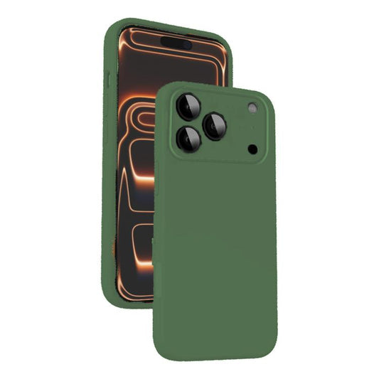 Microfiber Liquid Silicone Shockproof Phone Case, For iPhone 17 Pro Max, For iPhone 17 Pro, For iPhone 17, For iPhone 16 Pro Max