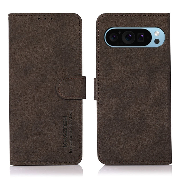 KHAZNEH Matte Texture Leather Phone Case