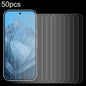 50pcs 0.26mm 9H 2.5D Tempered Glass Film