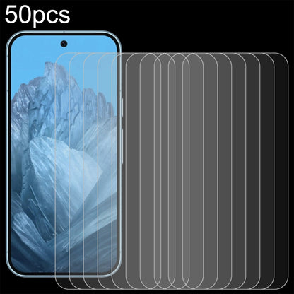 50pcs 0.26mm 9H 2.5D Tempered Glass Film