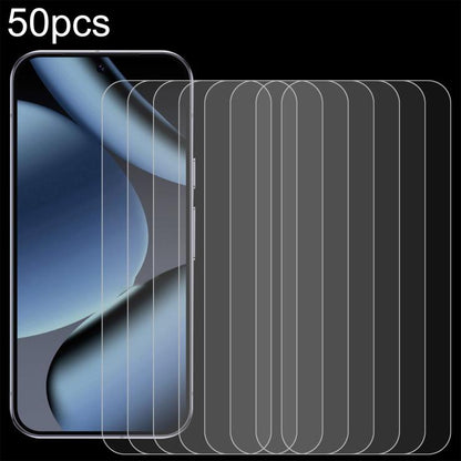 50pcs 0.26mm 9H 2.5D Tempered Glass Film, For Google Pixel 11 Pro XL, For Google Pixel 11, For Google Pixel 11 Pro, For Google Pixel 10a, For Google Pixel 10, For Google Pixel 9a, For Google Pixel 9 Pro XL, For Google Pixel 9 Pro, For Google Pixel 9   ...