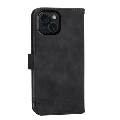 Dierfeng Dream Line TPU Hybrid PU Leather Phone Case, For iPhone 15