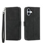 Dierfeng Dream Line TPU Hybrid PU Leather Phone Case, For iPhone 16e, For iPhone 16 Pro Max, For iPhone 16 Pro, For iPhone 16 Plus