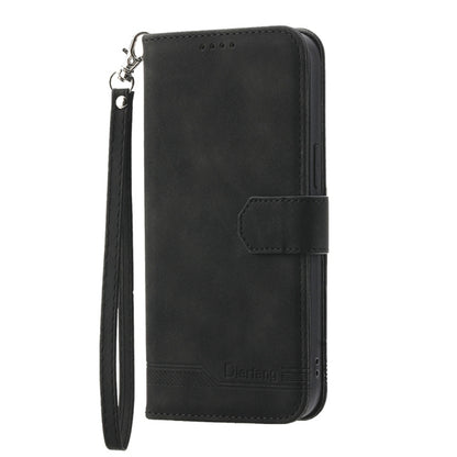Dierfeng Dream Line TPU Hybrid PU Leather Phone Case, For iPhone 17e / 16e, For iPhone 18 Pro Max / 17 Pro Max, For iPhone 18 Pro / 17 Pro, For iPhone 17