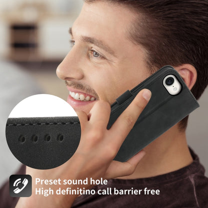 Dierfeng Dream Line TPU Hybrid PU Leather Phone Case, For iPhone 17e / 16e, For iPhone 18 Pro Max / 17 Pro Max, For iPhone 18 Pro / 17 Pro, For iPhone 17