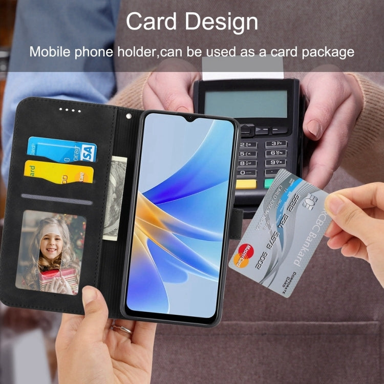 Dierfeng Dream Line TPU Hybrid PU Leather Phone Case, For iPhone 17e / 16e, For iPhone 18 Pro Max / 17 Pro Max, For iPhone 18 Pro / 17 Pro, For iPhone 17