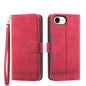 Dierfeng Dream Line TPU Hybrid PU Leather Phone Case, For iPhone 17e / 16e, For iPhone 18 Pro Max / 17 Pro Max, For iPhone 18 Pro / 17 Pro, For iPhone 17
