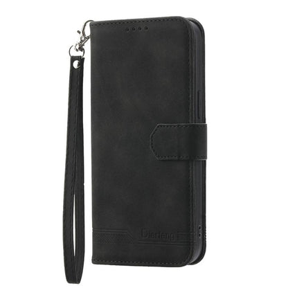 Dierfeng Dream Line TPU Hybrid PU Leather Phone Case, For iPhone 17 Pro Max, For iPhone 17 Pro, For iPhone 17, For iPhone Air