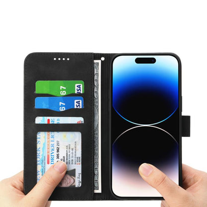 Dierfeng Dream Line TPU Hybrid PU Leather Phone Case, For iPhone 17 Pro Max, For iPhone 17 Pro, For iPhone 17, For iPhone Air
