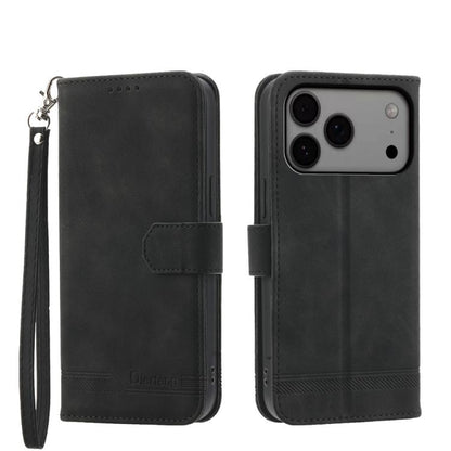 Dierfeng Dream Line TPU Hybrid PU Leather Phone Case, For iPhone 17e / 16e, For iPhone 18 Pro Max / 17 Pro Max, For iPhone 18 Pro / 17 Pro, For iPhone 17