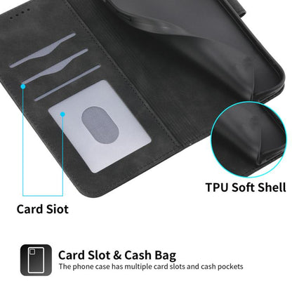 Dierfeng Dream Line TPU Hybrid PU Leather Phone Case, For iPhone 17 Pro Max, For iPhone 17 Pro, For iPhone 17, For iPhone Air