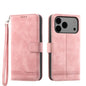Dierfeng Dream Line TPU Hybrid PU Leather Phone Case, For iPhone 17e / 16e, For iPhone 18 Pro Max / 17 Pro Max, For iPhone 18 Pro / 17 Pro, For iPhone 17