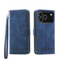 Dierfeng Dream Line TPU Hybrid PU Leather Phone Case, For iPhone 17e / 16e, For iPhone 18 Pro Max / 17 Pro Max, For iPhone 18 Pro / 17 Pro, For iPhone 17