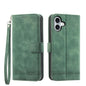 Dierfeng Dream Line TPU Hybrid PU Leather Phone Case, For iPhone 17 Pro Max, For iPhone 17 Pro, For iPhone 17, For iPhone Air