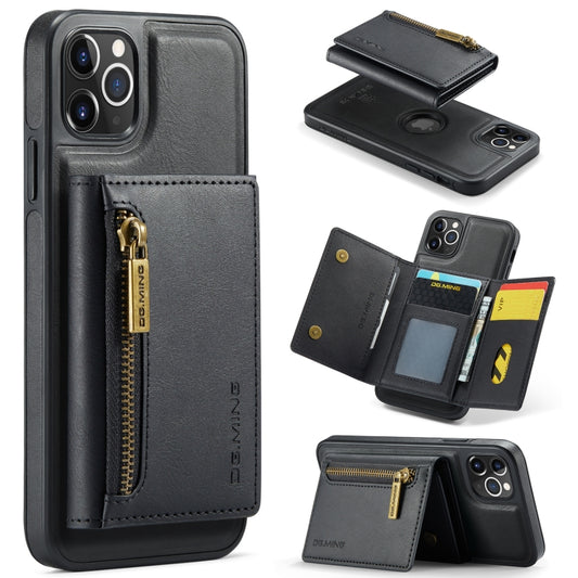 DG.MING M5 Series Zip RFID Multi Card Detachable Leather Phone Case