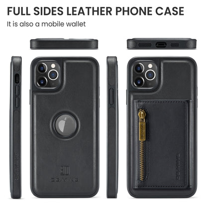 DG.MING M5 Series Zip RFID Multi Card Detachable Leather Phone Case