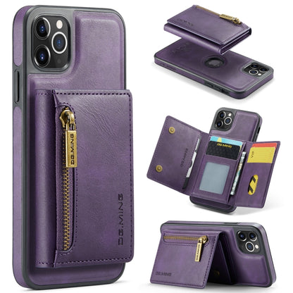 DG.MING M5 Series Zip RFID Multi Card Detachable Leather Phone Case