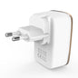 LDNIO A3304 17W 3 USB Interfaces Travel Charger Mobile Phone Charger,, US Plug, EU Plug, UK Plug, AU Plug