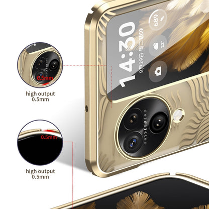 Angel Wings Electroplated Frosted Phone Case, For OPPO Find N3 Flip, For OPPO Find N2 Flip