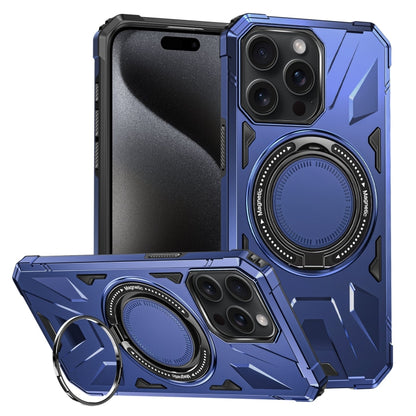 MagSafe Magnetic Shockproof Phone Case with Ring Holder, For iPhone 15 Pro, For iPhone 15 Plus, For iPhone 15