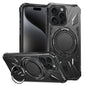MagSafe Magnetic Shockproof Phone Case with Ring Holder, For iPhone 15 Pro, For iPhone 15 Plus, For iPhone 15