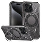 MagSafe Magnetic Shockproof Phone Case with Ring Holder, For iPhone 15 Pro, For iPhone 15 Plus, For iPhone 15