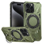 MagSafe Magnetic Shockproof Phone Case with Ring Holder, For iPhone 15 Pro, For iPhone 15 Plus, For iPhone 15