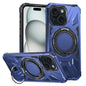 MagSafe Magnetic Shockproof Phone Case with Ring Holder, For iPhone 15 Pro, For iPhone 15 Plus, For iPhone 15