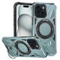 MagSafe Magnetic Shockproof Phone Case with Ring Holder, For iPhone 15 Pro, For iPhone 15 Plus, For iPhone 15