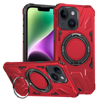 MagSafe Magnetic Shockproof Phone Case with Ring Holder, For iPhone 14 Plus, For iPhone 14/13, For iPhone 14 Pro