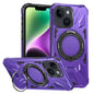 MagSafe Magnetic Shockproof Phone Case with Ring Holder, For iPhone 14 Plus, For iPhone 14/13, For iPhone 14 Pro