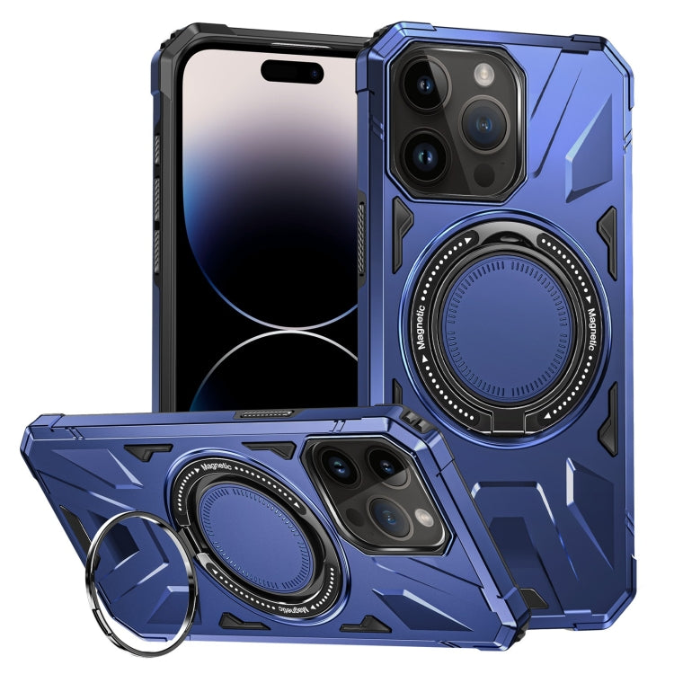 MagSafe Magnetic Shockproof Phone Case with Ring Holder, For iPhone 14 Pro Max, For iPhone 13 Pro Max, For iPhone 13 Pro