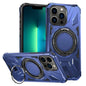 MagSafe Magnetic Shockproof Phone Case with Ring Holder, For iPhone 14 Pro Max, For iPhone 13 Pro Max, For iPhone 13 Pro