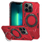 MagSafe Magnetic Shockproof Phone Case with Ring Holder, For iPhone 14 Pro Max, For iPhone 13 Pro Max, For iPhone 13 Pro