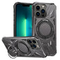 MagSafe Magnetic Shockproof Phone Case with Ring Holder, For iPhone 14 Pro Max, For iPhone 13 Pro Max, For iPhone 13 Pro