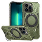 MagSafe Magnetic Shockproof Phone Case with Ring Holder, For iPhone 14 Pro Max, For iPhone 13 Pro Max, For iPhone 13 Pro