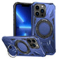 MagSafe Magnetic Shockproof Phone Case with Ring Holder, For iPhone 14 Pro Max, For iPhone 13 Pro Max, For iPhone 13 Pro