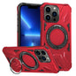 MagSafe Magnetic Shockproof Phone Case with Ring Holder, For iPhone 14 Pro Max, For iPhone 13 Pro Max, For iPhone 13 Pro