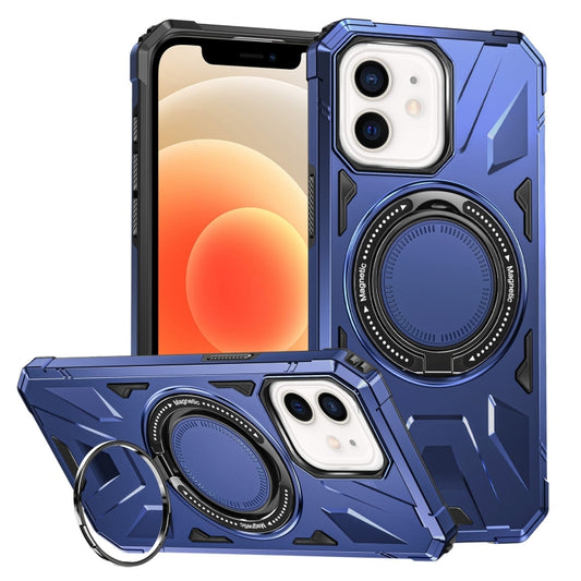 MagSafe Magnetic Shockproof Phone Case with Ring Holder, For iPhone 12/12 Pro, For iPhone 12 Pro Max, For iPhone 11