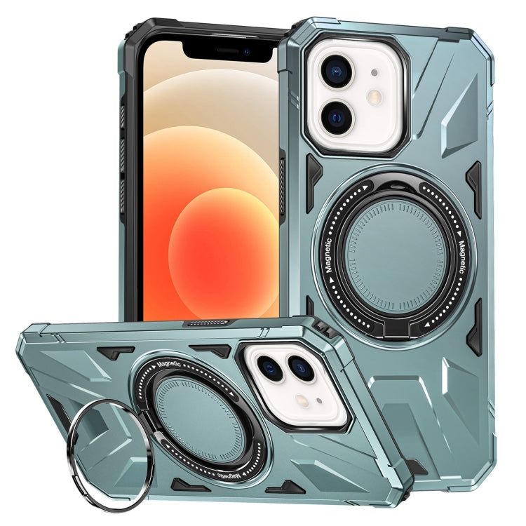 MagSafe Magnetic Shockproof Phone Case with Ring Holder, For iPhone 12/12 Pro, For iPhone 12 Pro Max, For iPhone 11