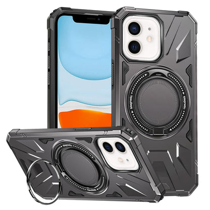MagSafe Magnetic Shockproof Phone Case with Ring Holder, For iPhone 12/12 Pro, For iPhone 12 Pro Max, For iPhone 11